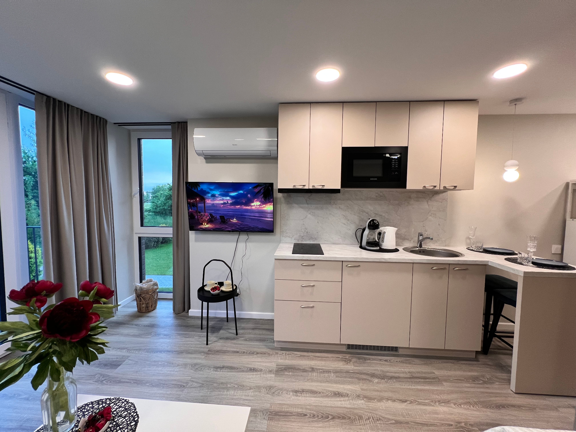 Cherry Apartamentas Nr. 2 — virtuvė